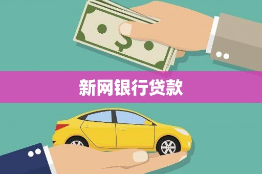 汉阳新网银行贷款