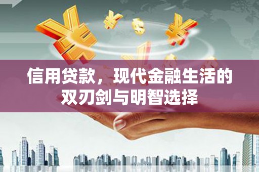 玄武信用贷款，现代金融生活的双刃剑与明智选择