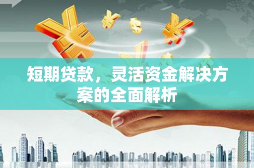永川短期贷款，灵活资金解决方案的全面解析