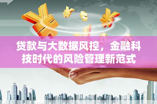 房县贷款与大数据风控，金融科技时代的风险管理新范式
