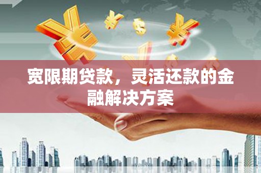 丰县宽限期贷款，灵活还款的金融解决方案