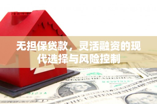 温宿无担保贷款，灵活融资的现代选择与风险控制