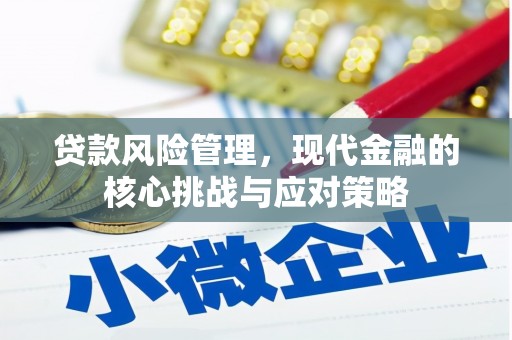 八公山贷款风险管理，现代金融的核心挑战与应对策略