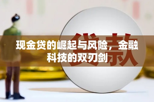 德令哈现金贷的崛起与风险，金融科技的双刃剑