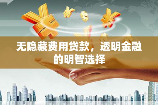 郑州无隐藏费用贷款，透明金融的明智选择