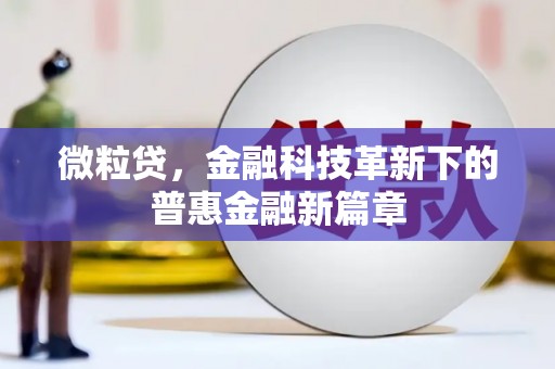登封微粒贷，金融科技革新下的普惠金融新篇章