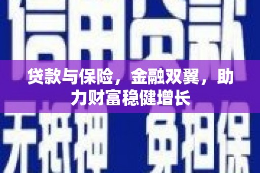 汤阴贷款与保险，金融双翼，助力财富稳健增长