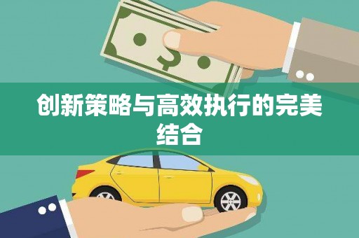 荥经创新策略与高效执行的完美结合